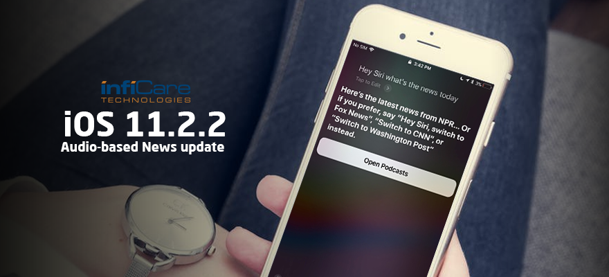 Siri now plays daily podcasts with iOS 11.2.2